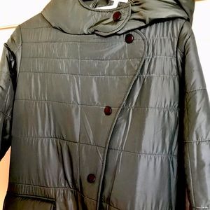 Navysand down coat
